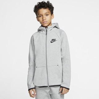 Jachete Nike Sportswear Tech Fleece Full-Zip Baieti Gri Inchis Negrii | TFOB-36498